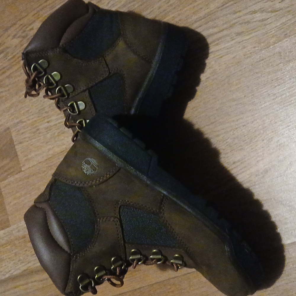 Boys' Green and Brown Shoes